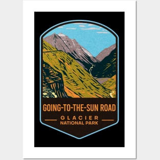 Going-To-The-Sun Road Glacier National Park Posters and Art